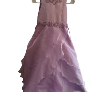 Elegant Lavender Kids Dress